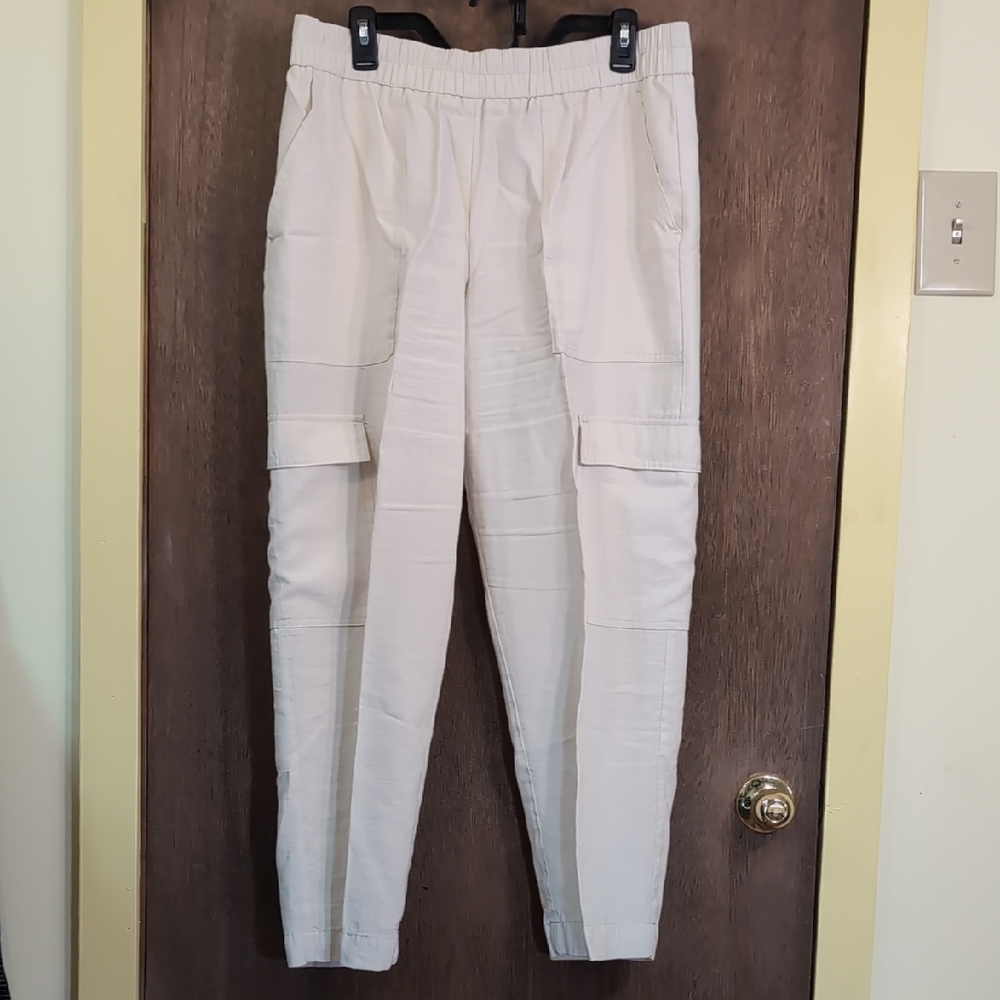 a new day Women's Off White Cargo Pants